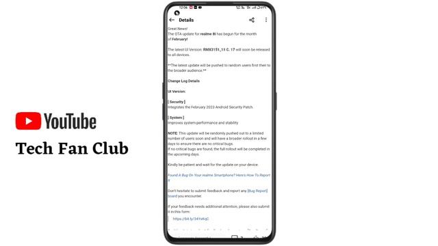 Realme 8i New Update c.17/Realme 8i Realme UI 4.0 Android 13 Update date February 2023/New Features смотреть онлайн