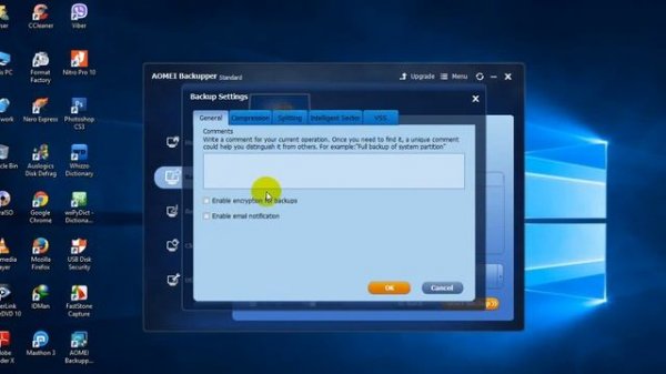 19.Microsoft Windows 10 64 Bit Windows Backup with AOMEI Backupper Standard 3 2 Video Tutorial