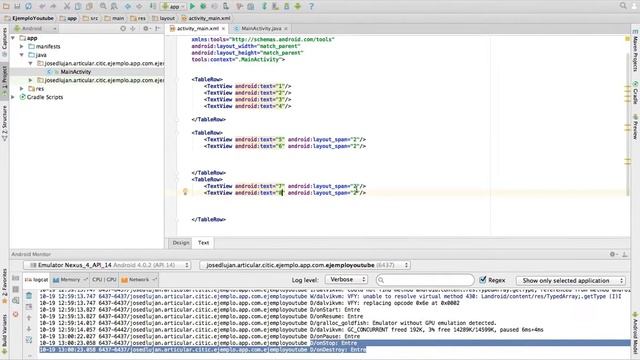 Capítulo 44 - TableLayout смотреть онлайн