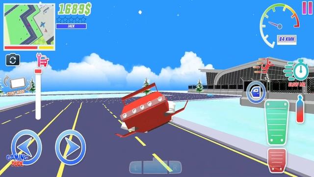 Dude Theft Wars Offline & Online - Selling Flying Le Dorean Vehicle | Android Gameplay HD смотреть онлайн