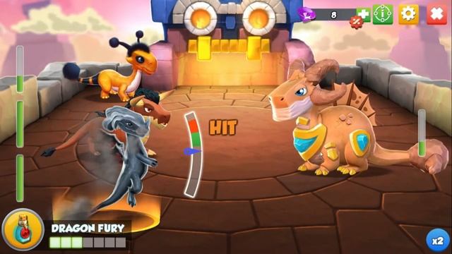 Dragon Mania Legends - Android Gameplay in HINDI #4 - Battle 10-12 смотреть онлайн