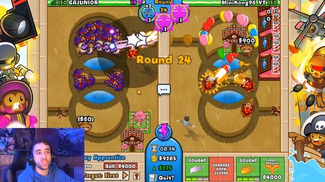 100 MAGOS VS *TIER 5* / MAGO / MODS BTD Battles Español смотреть онлайн