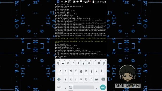 MEMBUAT VIRUS DI ANDROID MENGGUNAKAN TERMUX #elite.apk смотреть онлайн