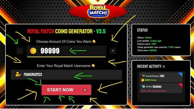 Royal Match Hack 2024 - Royal Match Free Coins and Stars UNLIMITED (iOS, Android) смотреть онлайн