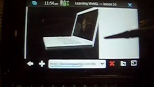 WebGL on a Nokia N900 смотреть онлайн
