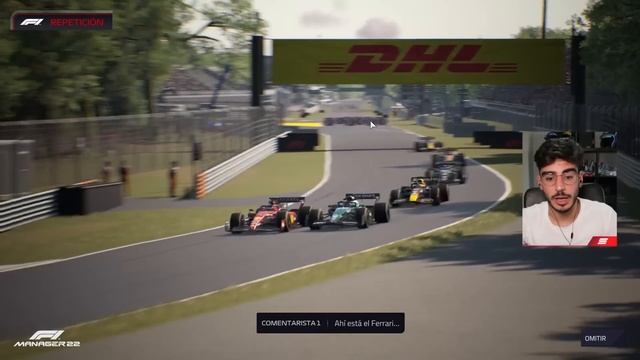 ESPECTÁCULO DEL BUENO EN EL TEMPLO DE MONZA | F1 MANAGER MOD 2023 ASTON MARTIN #30 смотреть онлайн