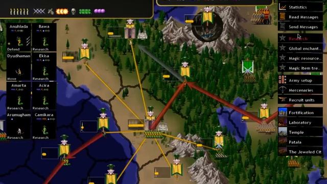 Turn 16 - Nuclearmonkee Plays Dominions 4 Disciple Game (LA Patala in Hellodotjpg) смотреть онлайн