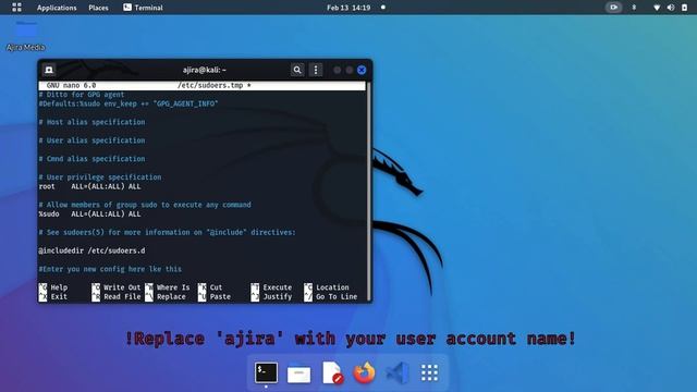 How to Bypass re-typing password after every sudo su command - Kali Linux. смотреть онлайн
