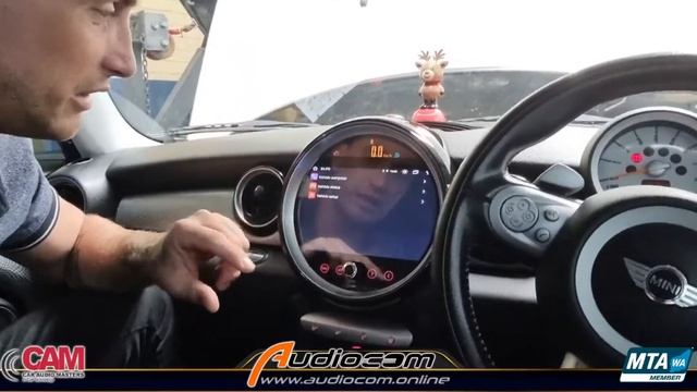 Apple Car Play and Android Auto upgrade for Mini Cooper R65 смотреть онлайн
