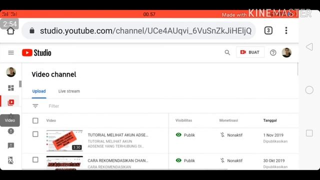 CARA MENGAKTIFKAN MONETISASI YOUTUBE DI STUDIO BETA смотреть онлайн