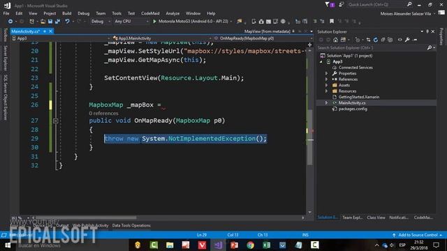 [Xamarin] Usando Mapbox en Xamarin.Android смотреть онлайн