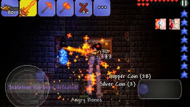Terraria Android How to kill the Dungeon Guardian смотреть онлайн