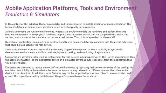 ISTQB Mobile Tester | 4.3 Emulators & Simulators | ISTQB Tutorials смотреть онлайн