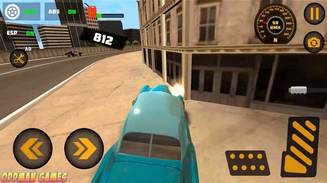Ultimate Mafia Car Driving: Classic Car Stunt Race - Android gameplay смотреть онлайн