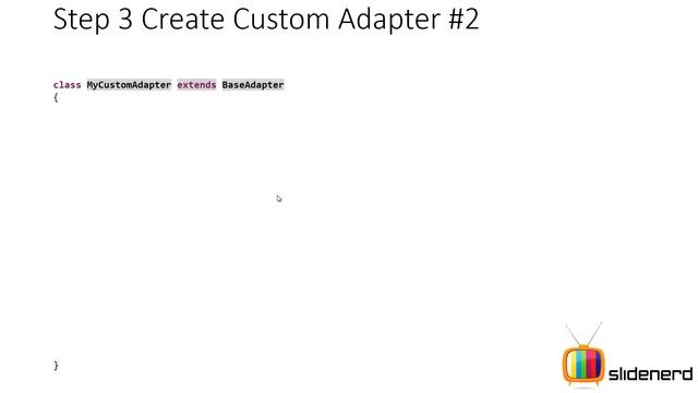 93 Android Custom ListView With BaseAdapter | смотреть онлайн