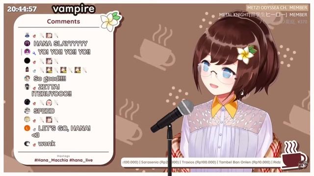 Hana Macchia sings Vampire by DECO*27 смотреть онлайн