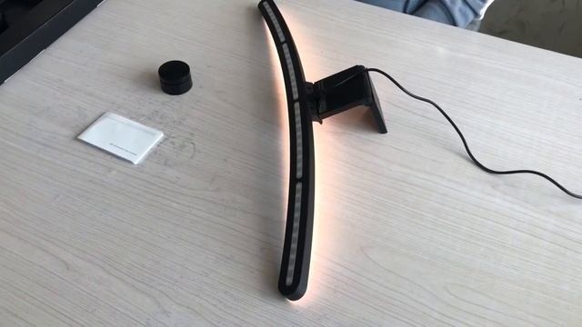 MELIFO curved monitor light ,How to use it . смотреть онлайн