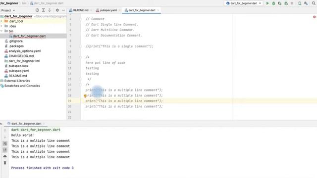 How to make Comments in Flutter & Dart in English смотреть онлайн