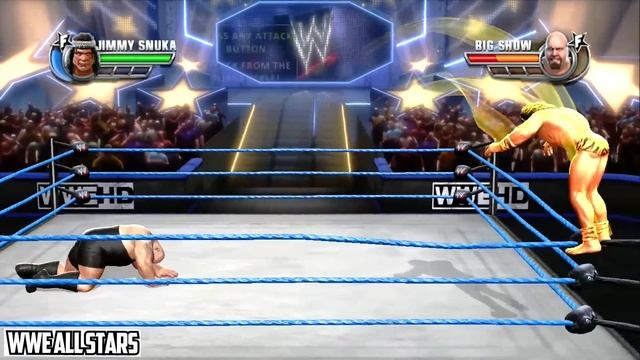 WWE All Stars Vs WWE 2K22! - (Finishers Comparison) смотреть онлайн