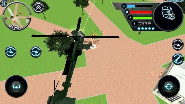 Rope Hero Revolution - Open World Game with Car, Bike and Helicopter - Android Gameplay смотреть онлайн