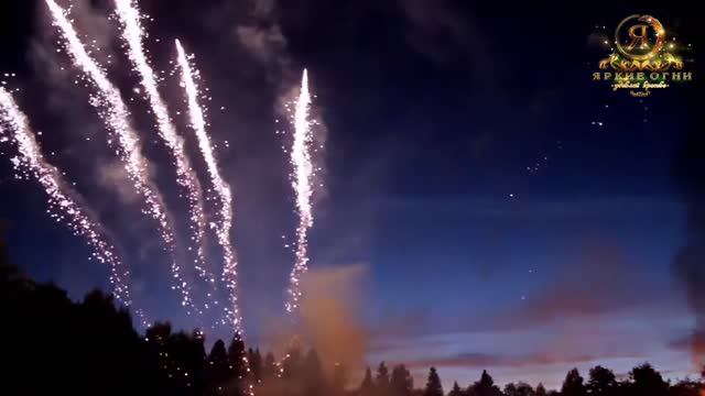 Мощный фейерверк на свадьбу смотреть онлайн