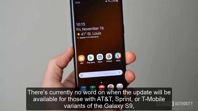 Official One UI Update Rolling Out for the Galaxy S9 in the US смотреть онлайн