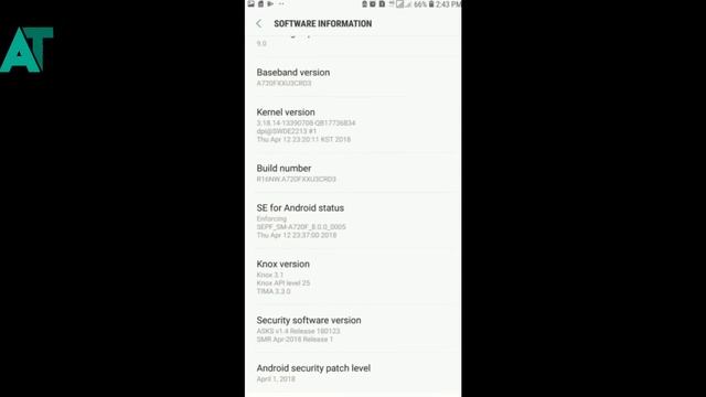 Samsung A7 2017 got the Official Android Oreo смотреть онлайн