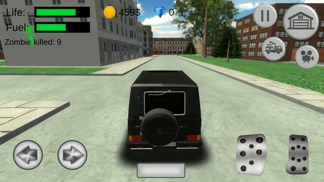 Road Zone: G-Class - Blocky Pixel Zombies Game - Android Gameplay FHD смотреть онлайн