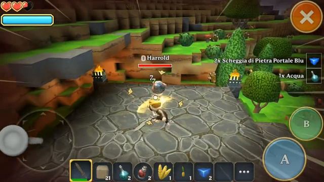 Meglio di Minecraft !! - Portal Knights android ita смотреть онлайн