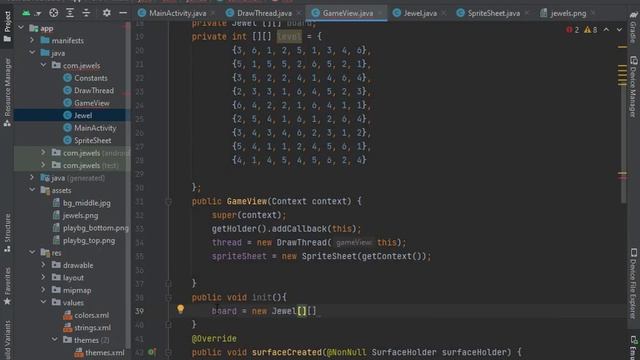 Android Studio Game Developement - Create match 3 game from scratch using java #5 смотреть онлайн