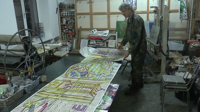 В мастерской художника Алексея Орловского смотреть онлайн