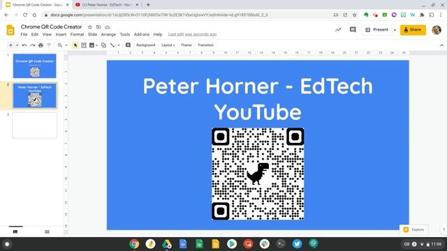 Google Chrome Update - QR Code Generator смотреть онлайн