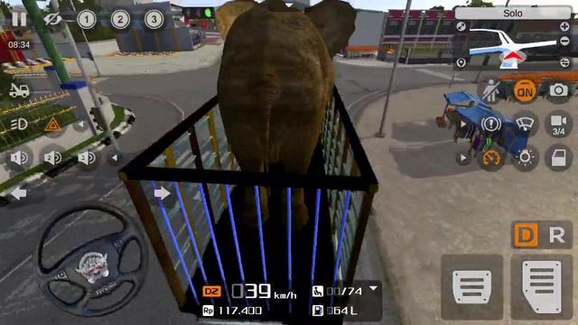 Ultimate Train VS Elephant 🐘 Truck 💥 Bussis Mod # Android Gameplay смотреть онлайн