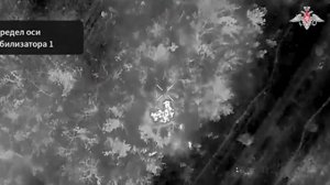 Поражение живой силы ВСУ сбросами боеприпасов с БпЛА в Харьковской области