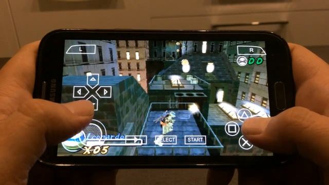 TMNT Teenage Mutant Ninja Turtles - PSP on Android [PPSSPP 0.9.8 Emulator] смотреть онлайн