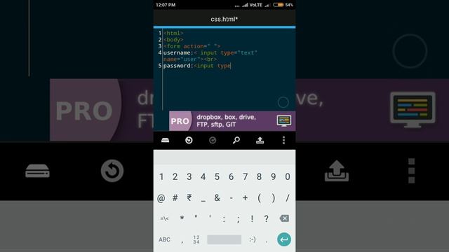 Lesson12:-Field character and password code | html basics in Hindi | on Android смотреть онлайн