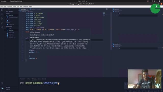 Navigating and storing codes | VS code | inbuilt terminal | how to store code in local computer смотреть онлайн