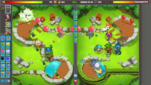 Burgruine - Bloons Towerdefense 6 battles 2, Android, iPhone - deutsch смотреть онлайн