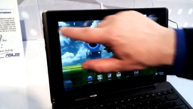 Asus Eee Pad Transformer with Android 3.0 @ CeBIT смотреть онлайн