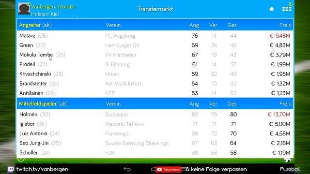 MOBILE | ONLINE SOCCER MANAGER- #002 Transfers vom Feinsten! | ANDROID & iOS APP смотреть онлайн