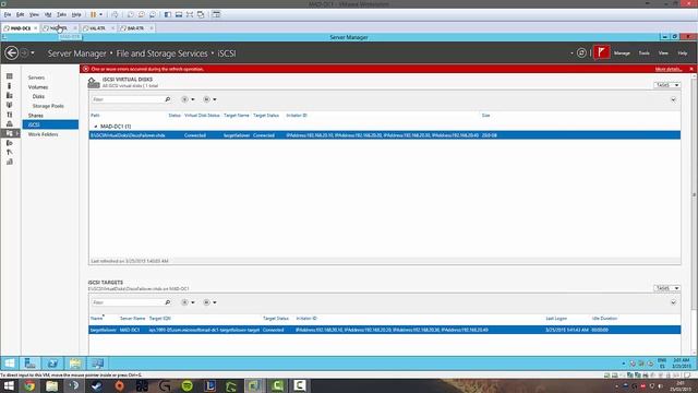 Instalación y configuración de Cluster Failover con almacenamiento iSCSI. Parte 2/4 смотреть онлайн