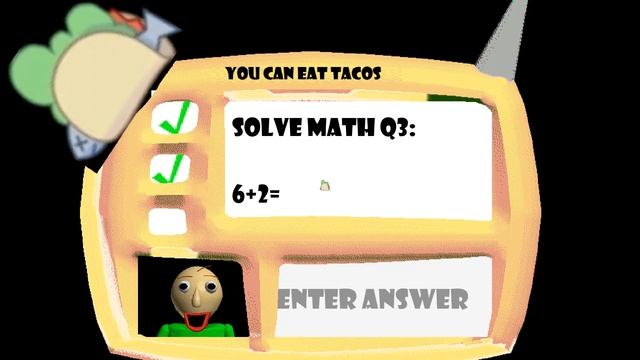 Baldi Loves Tacos! | V.1.3.2 | Baldi's Basics Mod! смотреть онлайн
