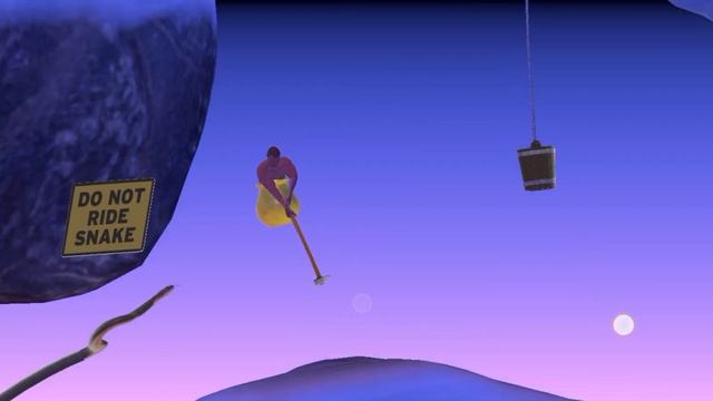 Getting Over It Bucket Skip смотреть онлайн