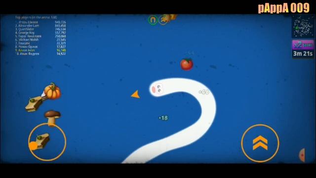 Net Still GG | Trying Worms Zone ! Snake Android Game ! pAppA 009 смотреть онлайн