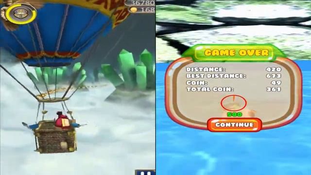 Jungle Run Lost Castle vs Temple Baby Run смотреть онлайн