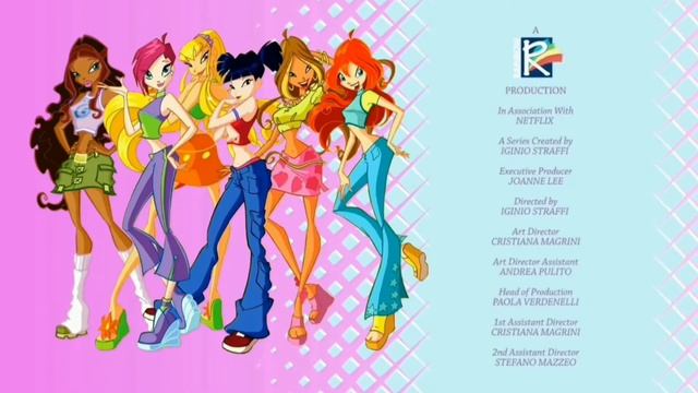 Winx Club Ending Season 1-4 [World Of Winx Style] Клуб Винкс Эндинг 1-4 Сезоны [ Стиль Мир Винкс]