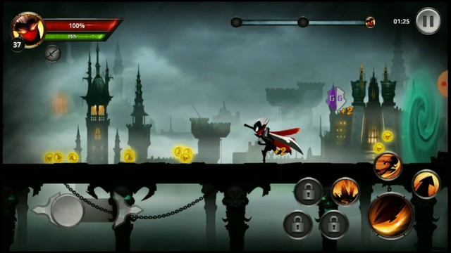 Stickman Legends Shadow wars hack coin gems and exp level смотреть онлайн
