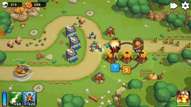 Wild sky TD - Android/iOS HD gameplay смотреть онлайн