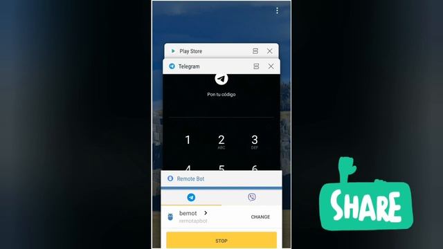 CONTROLA REMOTAMENTE ANDROID-CELULAR DESDE TELEGRAM смотреть онлайн