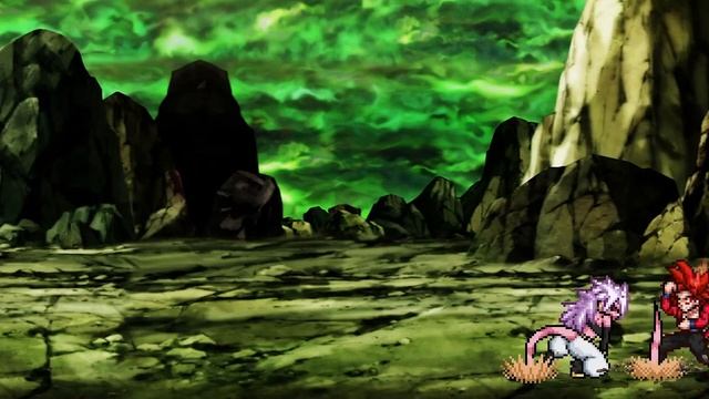 Goku SS4 LB VS Android 21 ( Dragon Ball Mugen)| DEATH BATTLE смотреть онлайн
